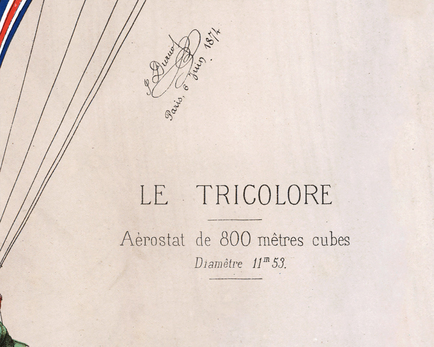 The Tricolors of the French Flag | 1874