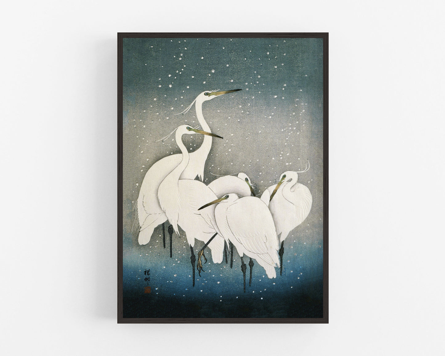 Group of Egrets | 20th Century