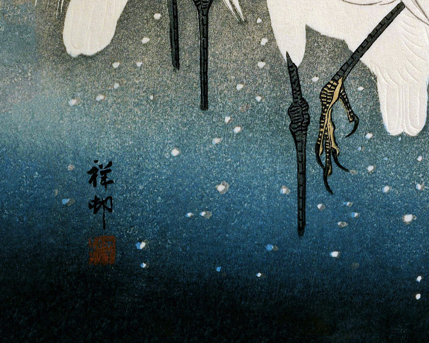 Group of Egrets | 20th Century