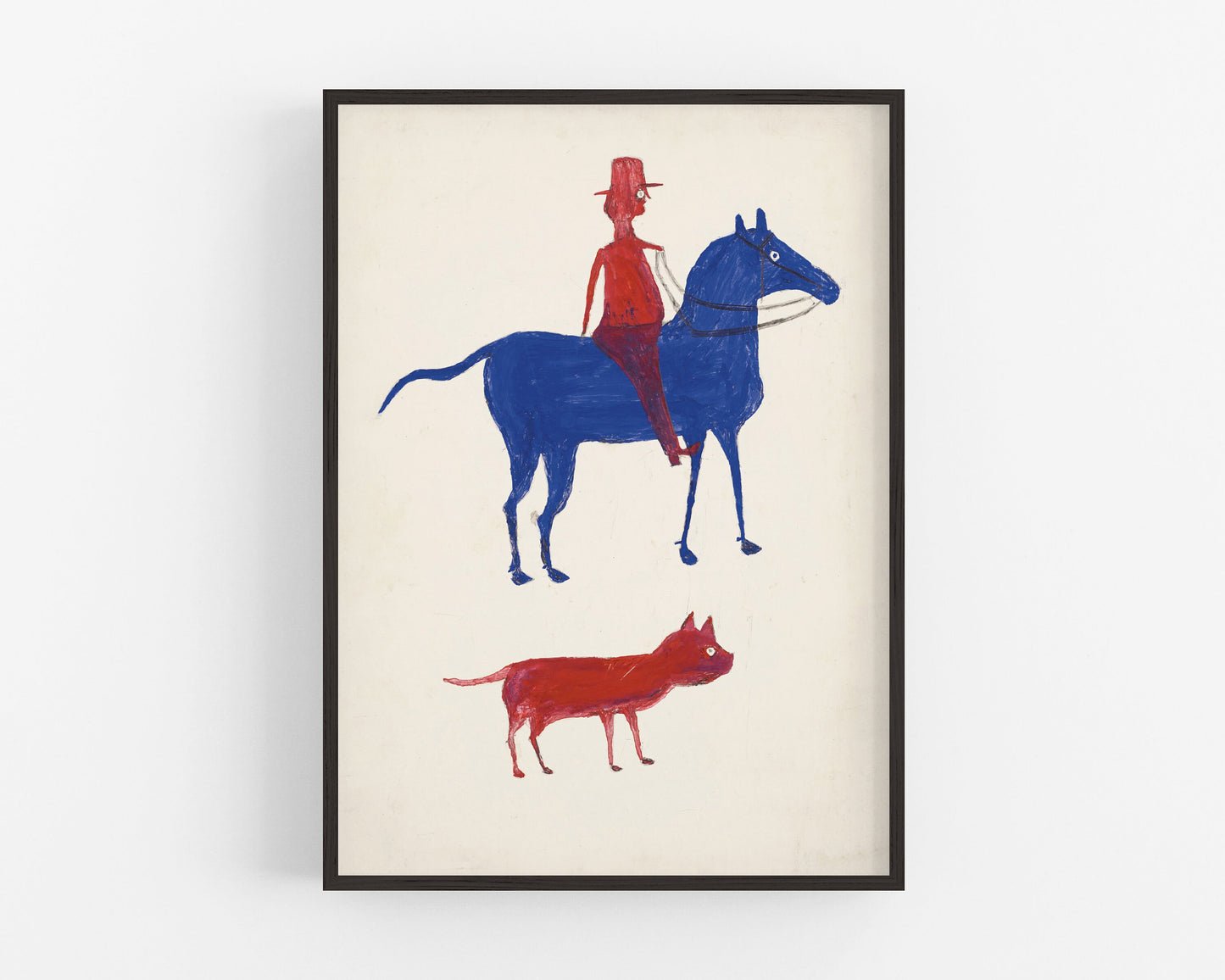Red Man on a Blue Horse | 20th Century