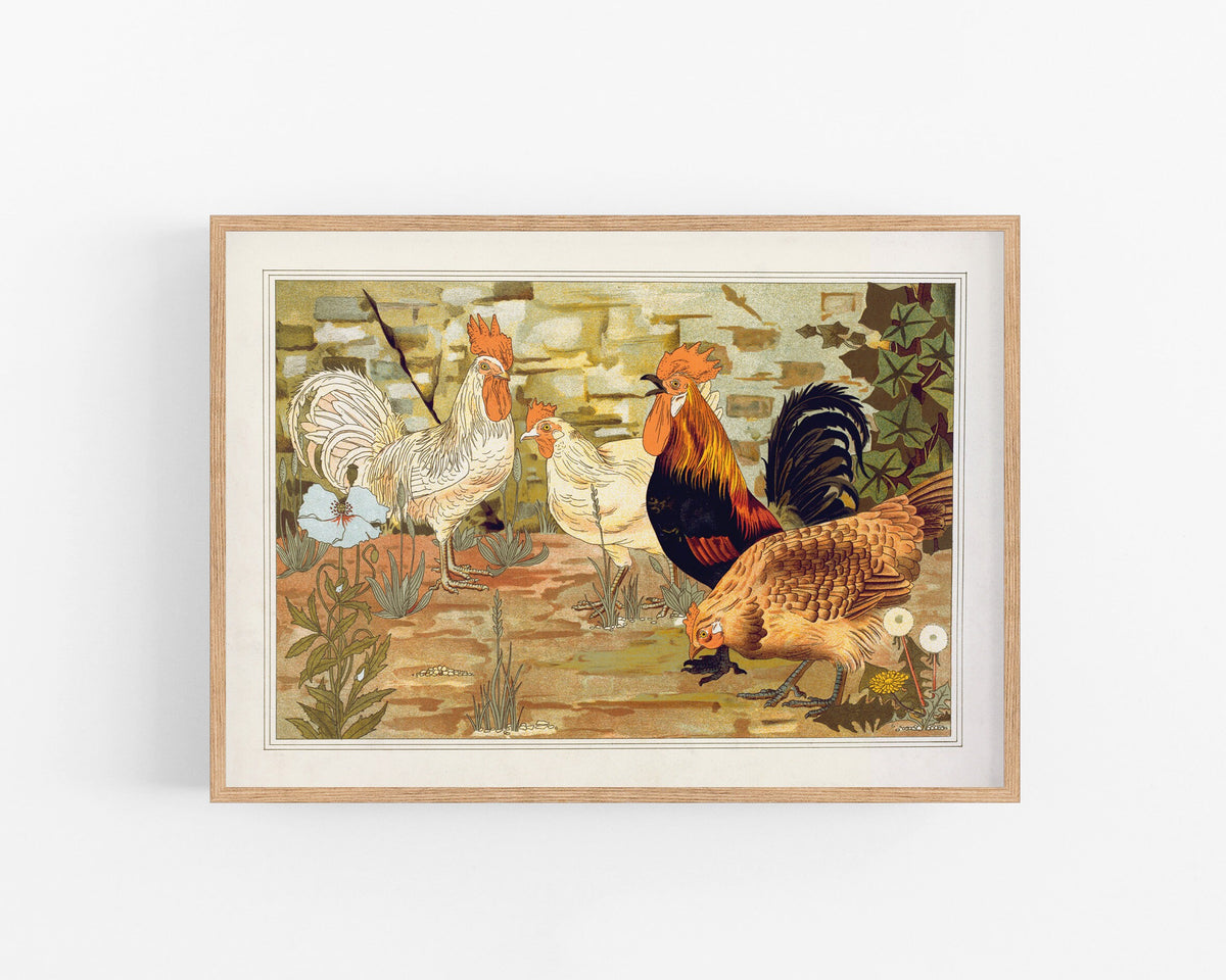 Roosters and Hens | 1897
