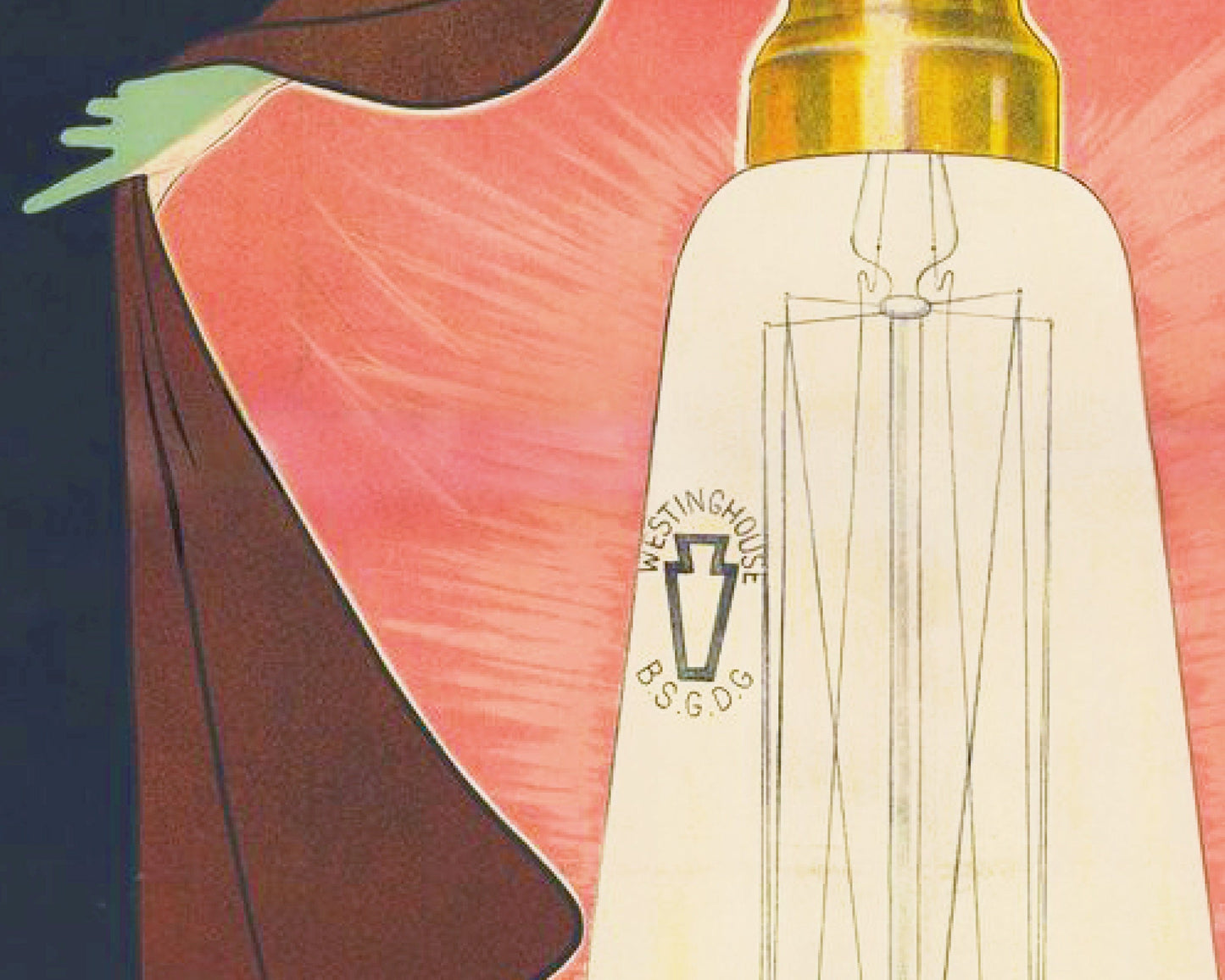 French Westinghouse Light Bulb Advertisement | 1912