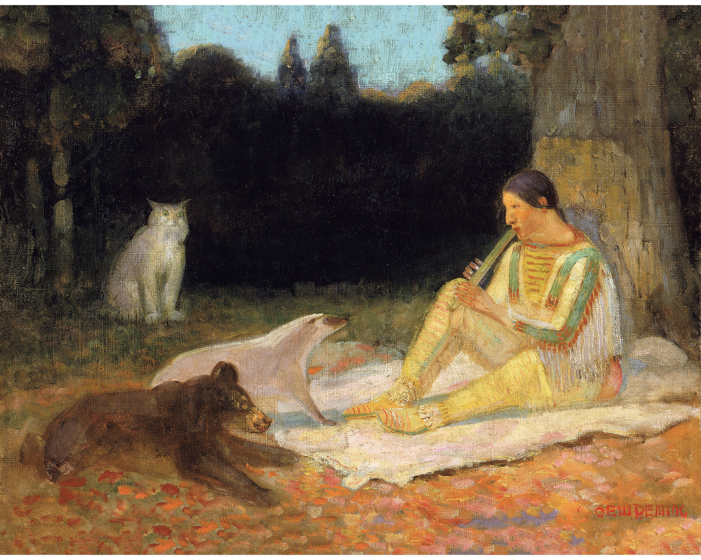 The Flute Player | 19th Century