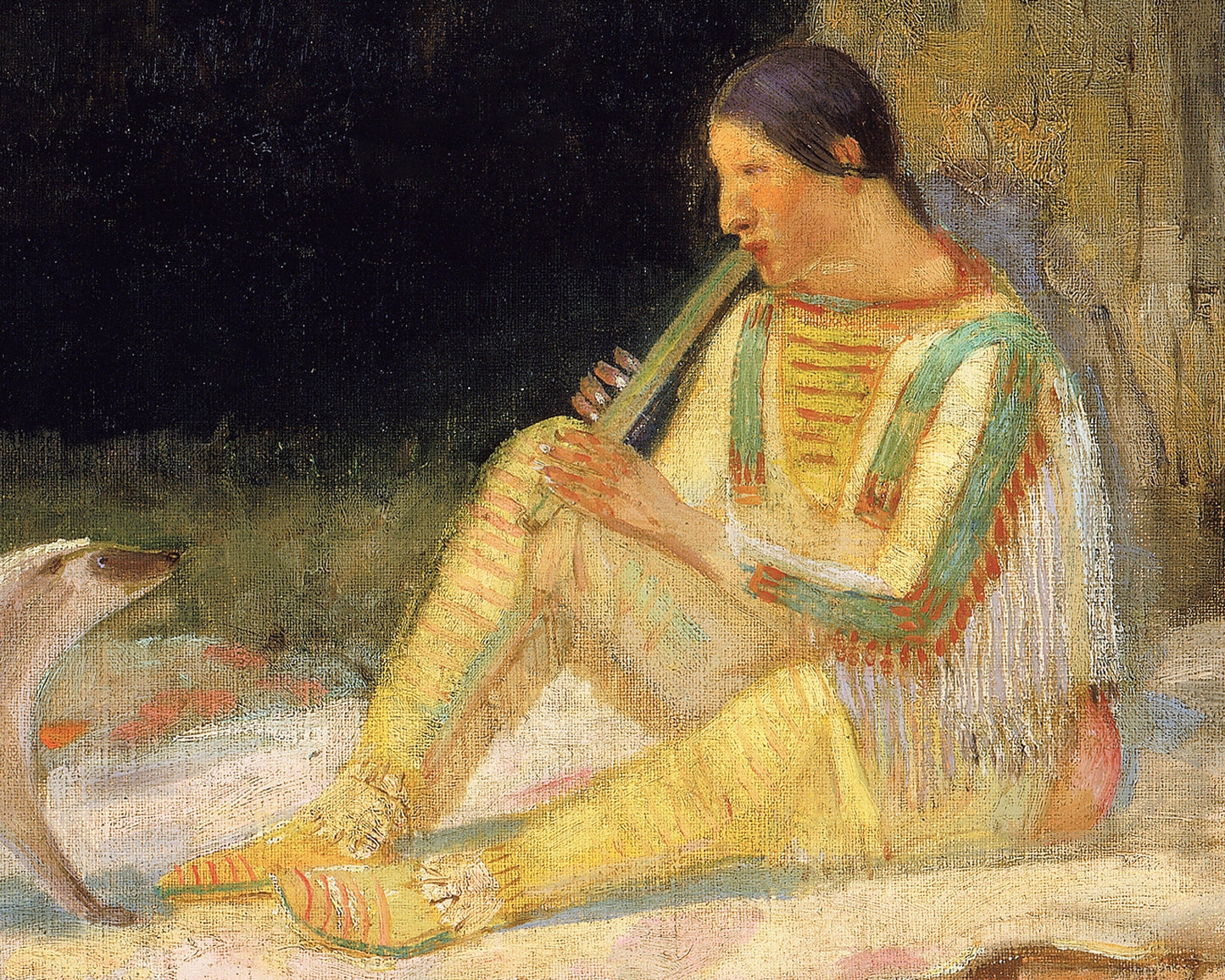 The Flute Player | 19th Century