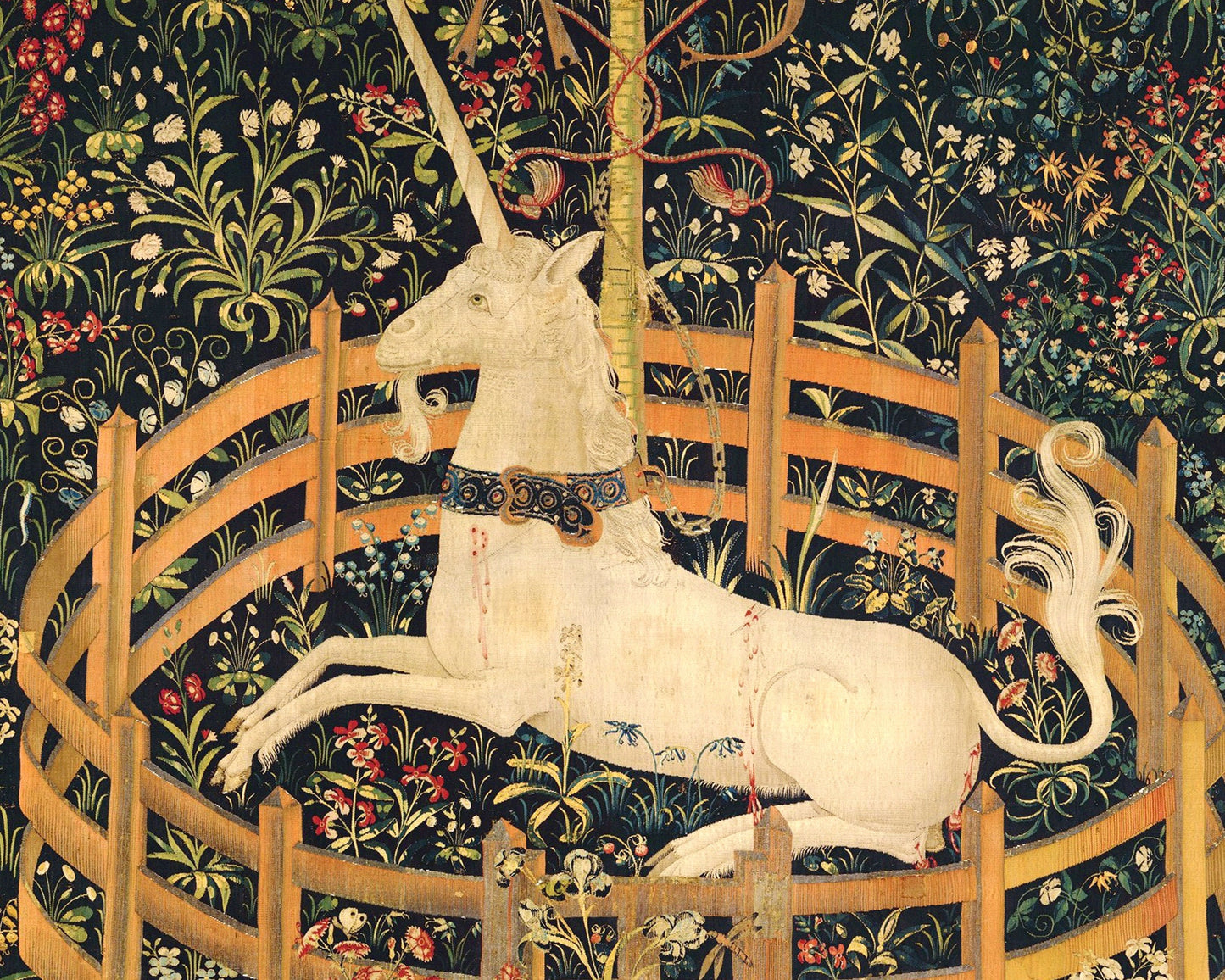 Unicorn Tapestries: Unicorn in Captivity | 15th Century