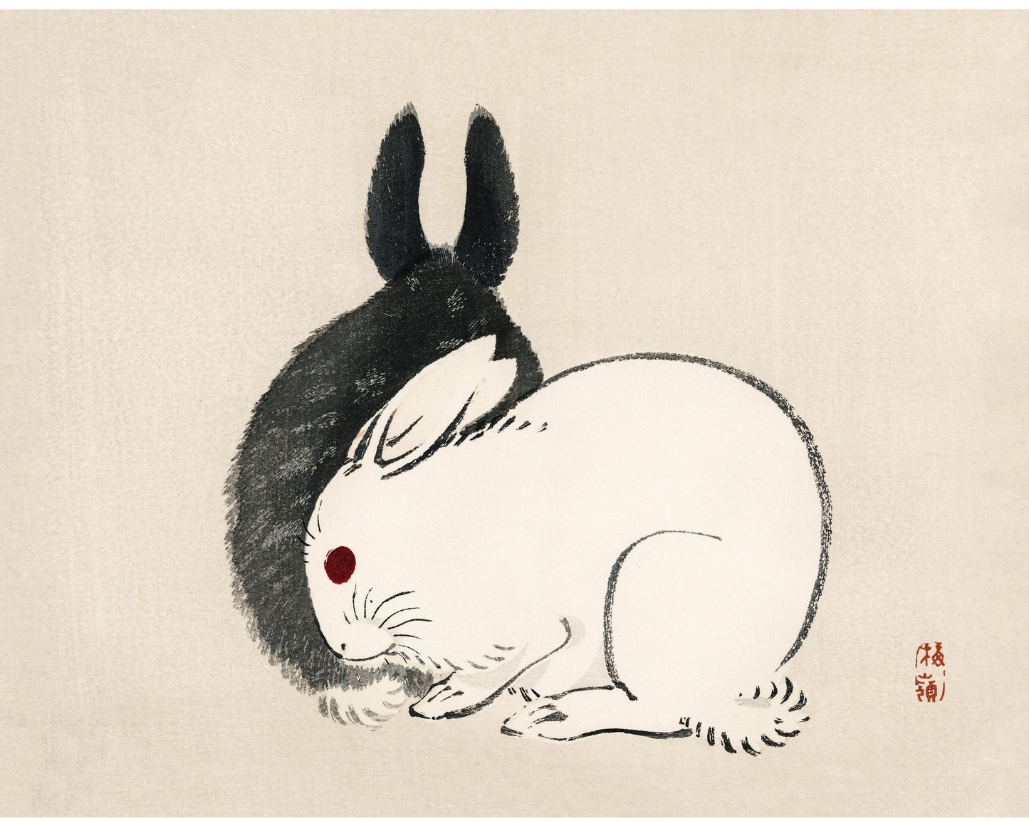 Two Rabbits | 19th Century