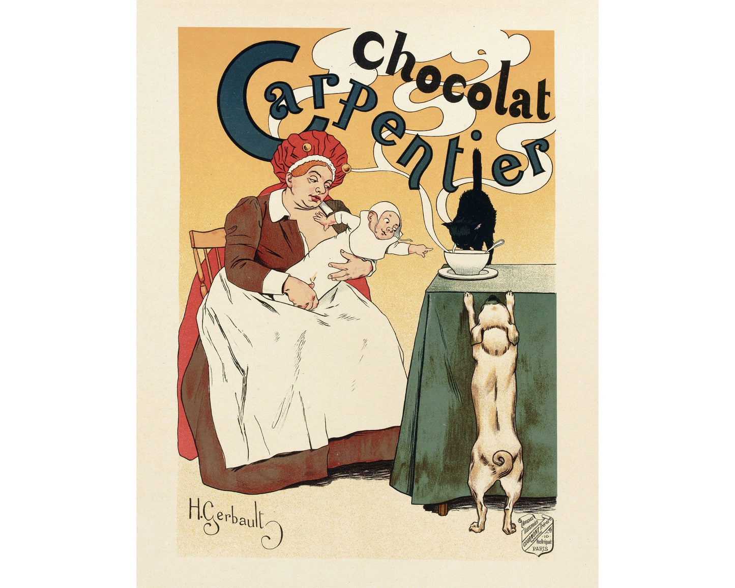Chocolat Carpentier Advertisement | 1896