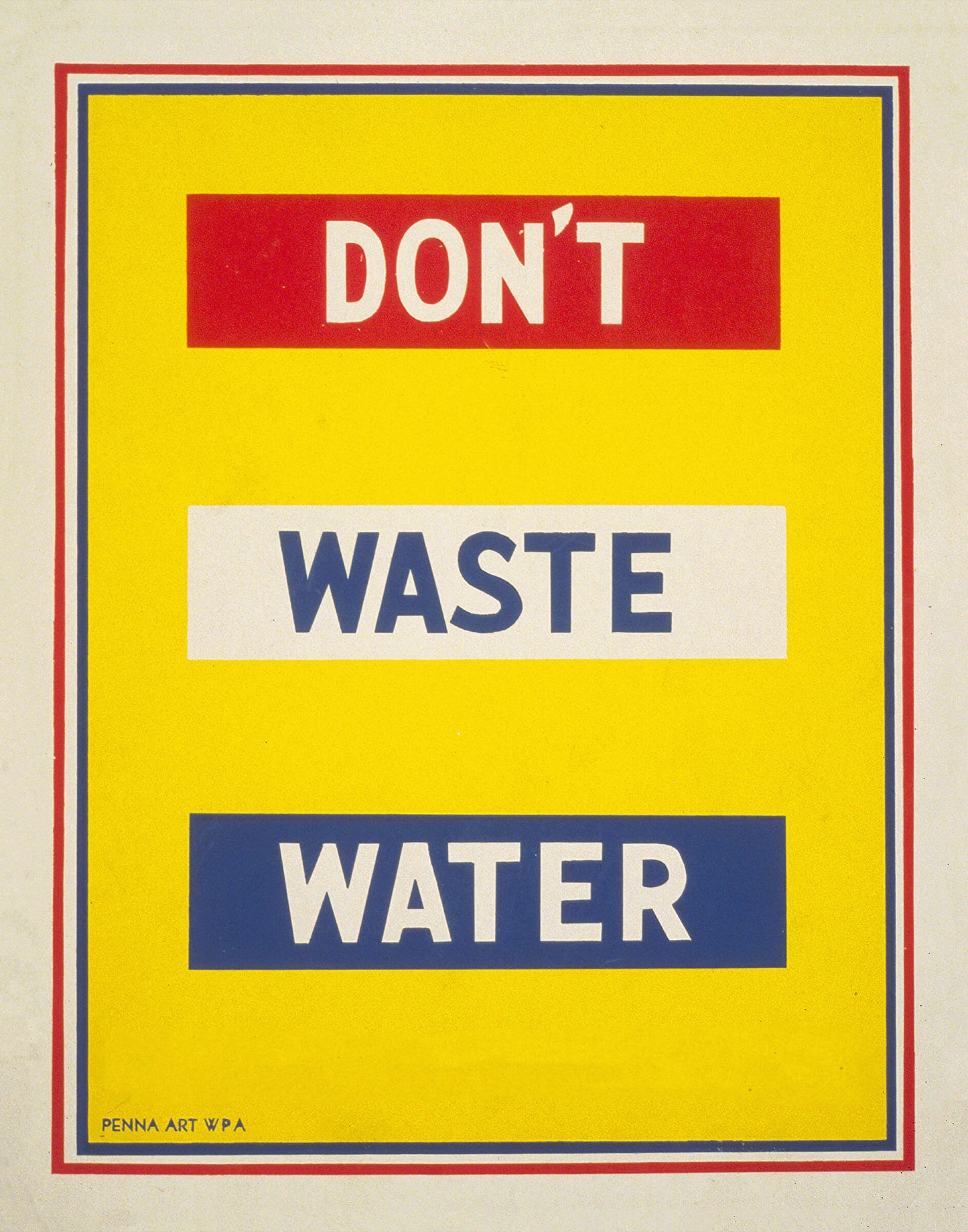 Don't Waste Water | 20th Century