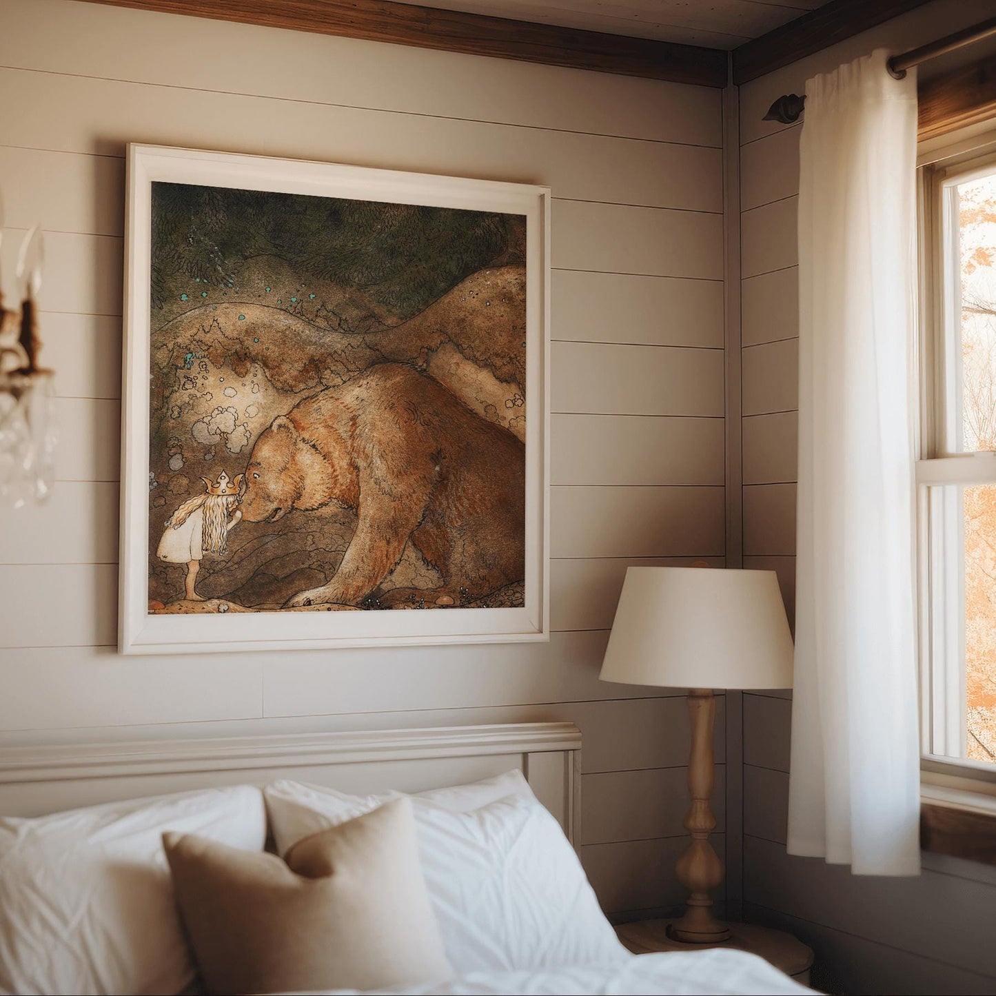 Princess Kissing a Bear | 1907