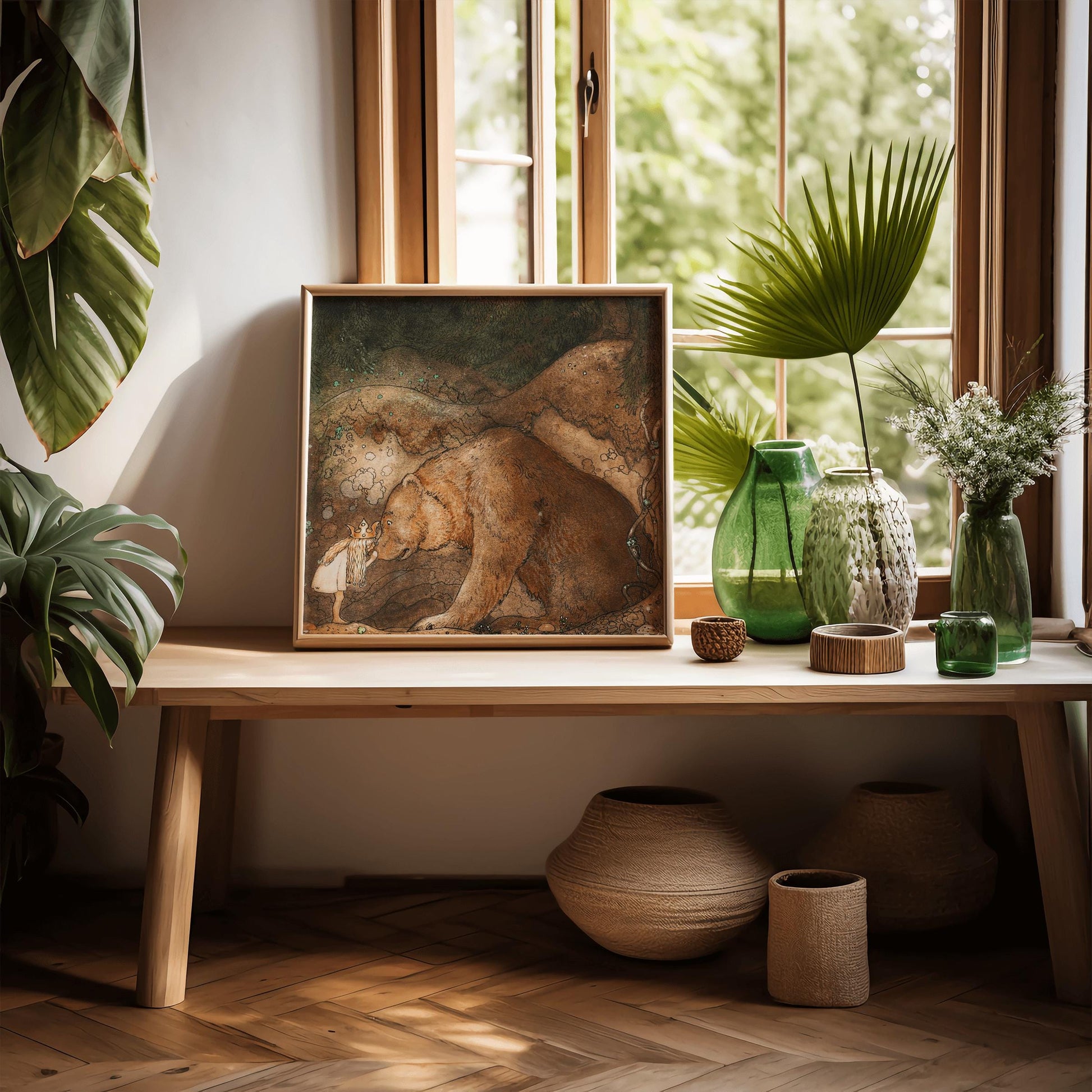 Princess Kissing a Bear | 1907