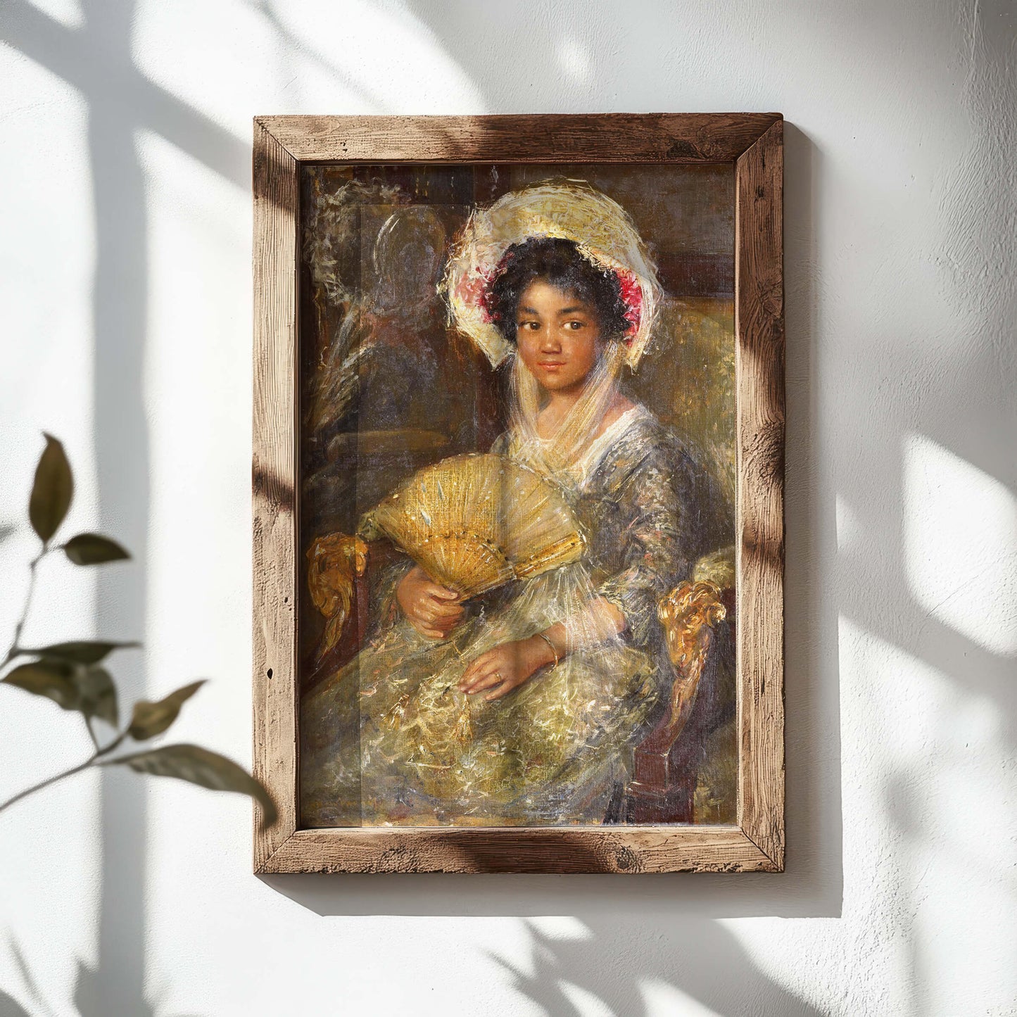 A Young Woman with a Fan | 1906