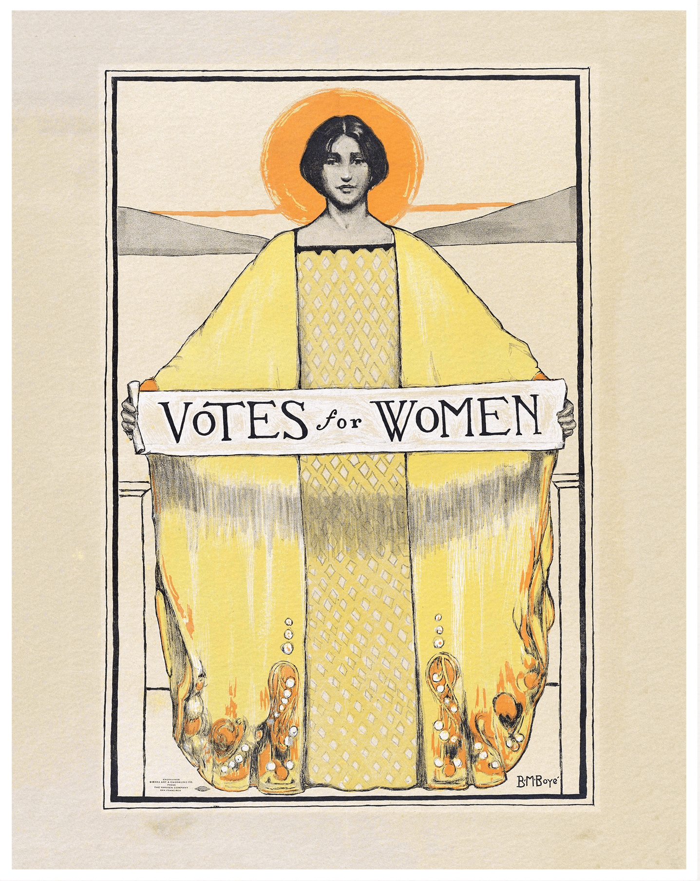 Votes for Women poster | 1913