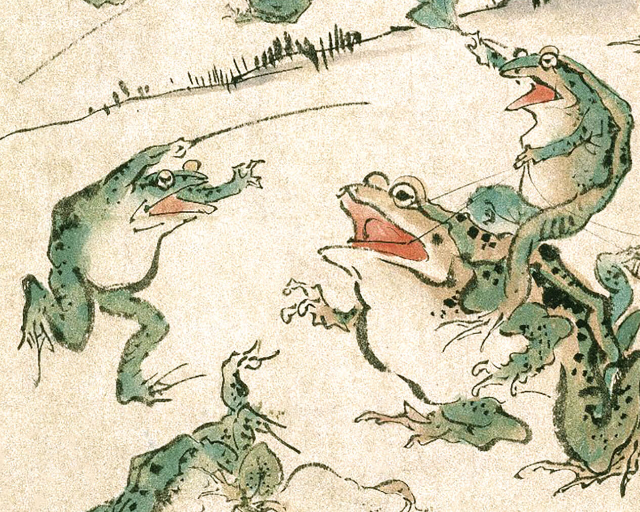 Battle of the Frogs | 19th Century