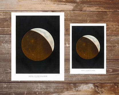 Partial eclipse of the moon: Observed October 24, 1874 | 1882