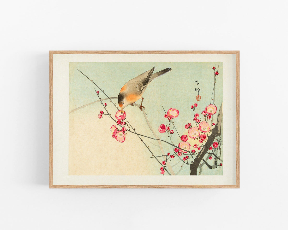 Songbird on Blossom Branch | 20th Century