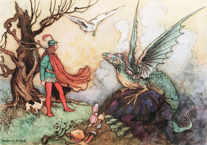 Golden Haired Prince and the Dragon | 1913
