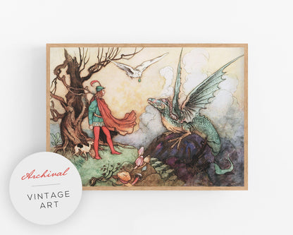 Golden Haired Prince and the Dragon | 1913