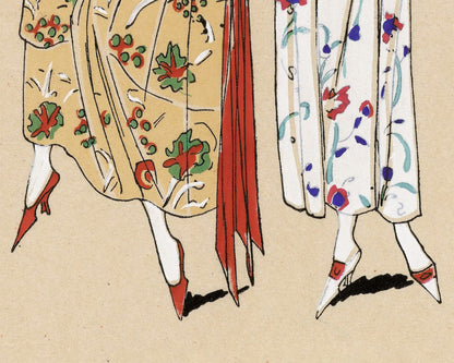 French Tennis Fashion Plate | 1923