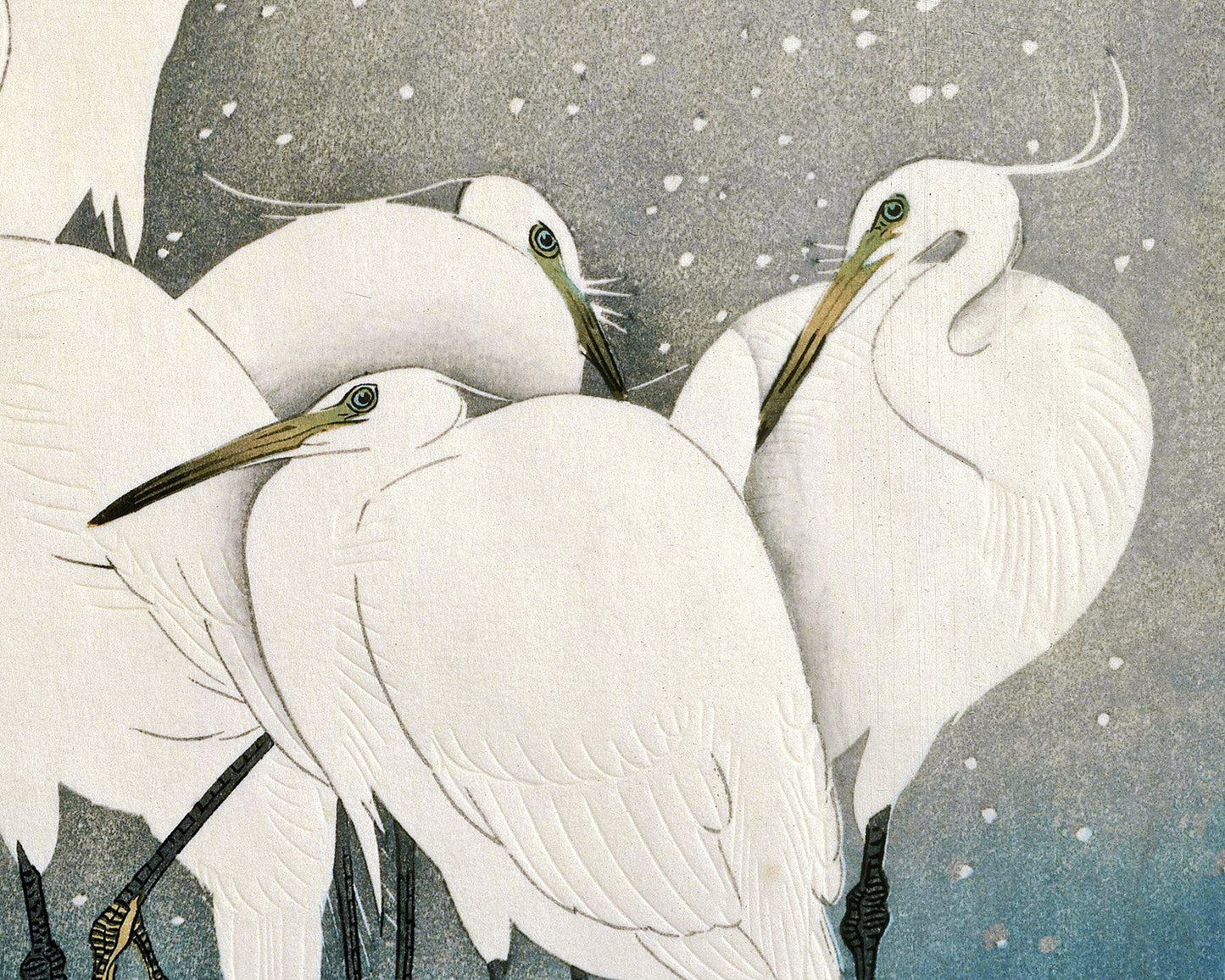 Group of Egrets | 20th Century