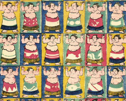Sumo Wrestlers | 1852