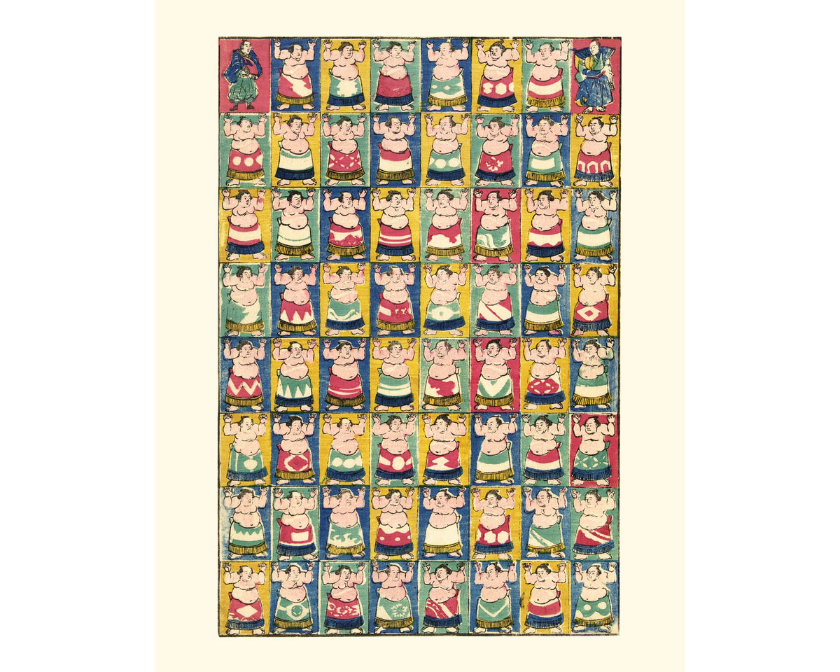 Sumo Wrestlers | 1852