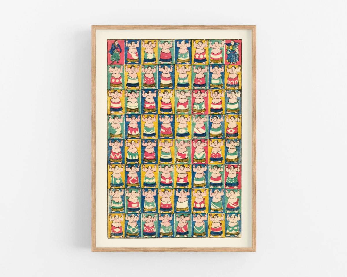 Sumo Wrestlers | 1852