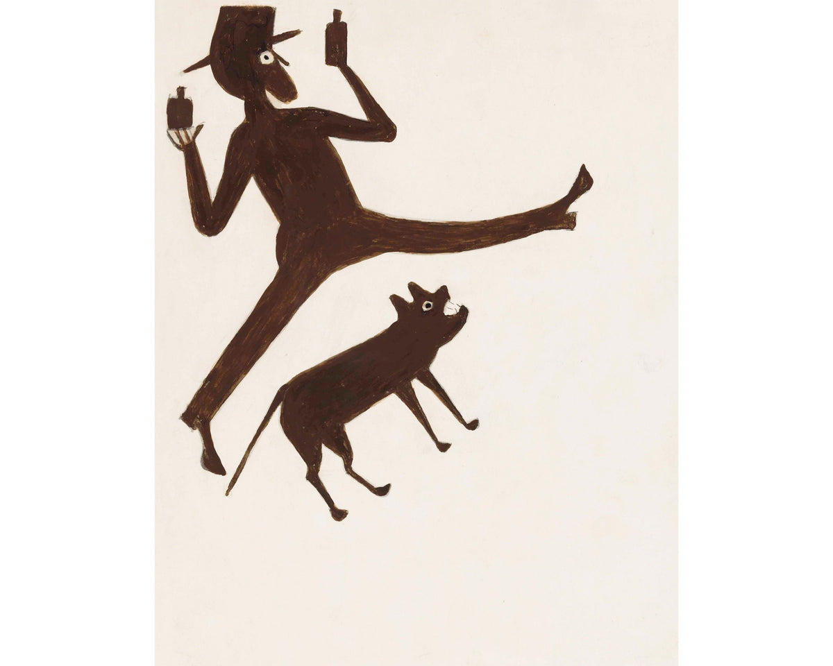 Drinking Man with Dog | 1939