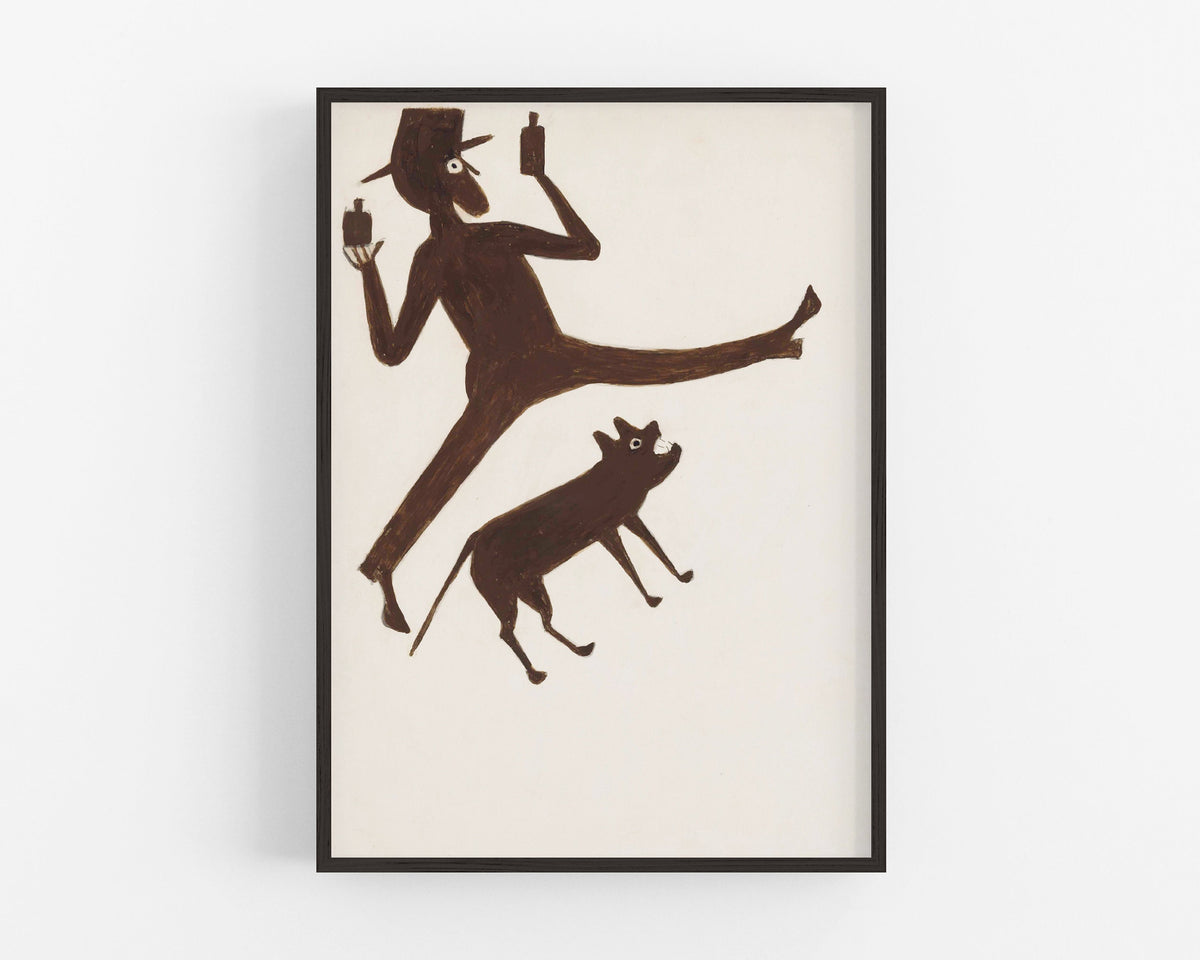 Drinking Man with Dog | 1939