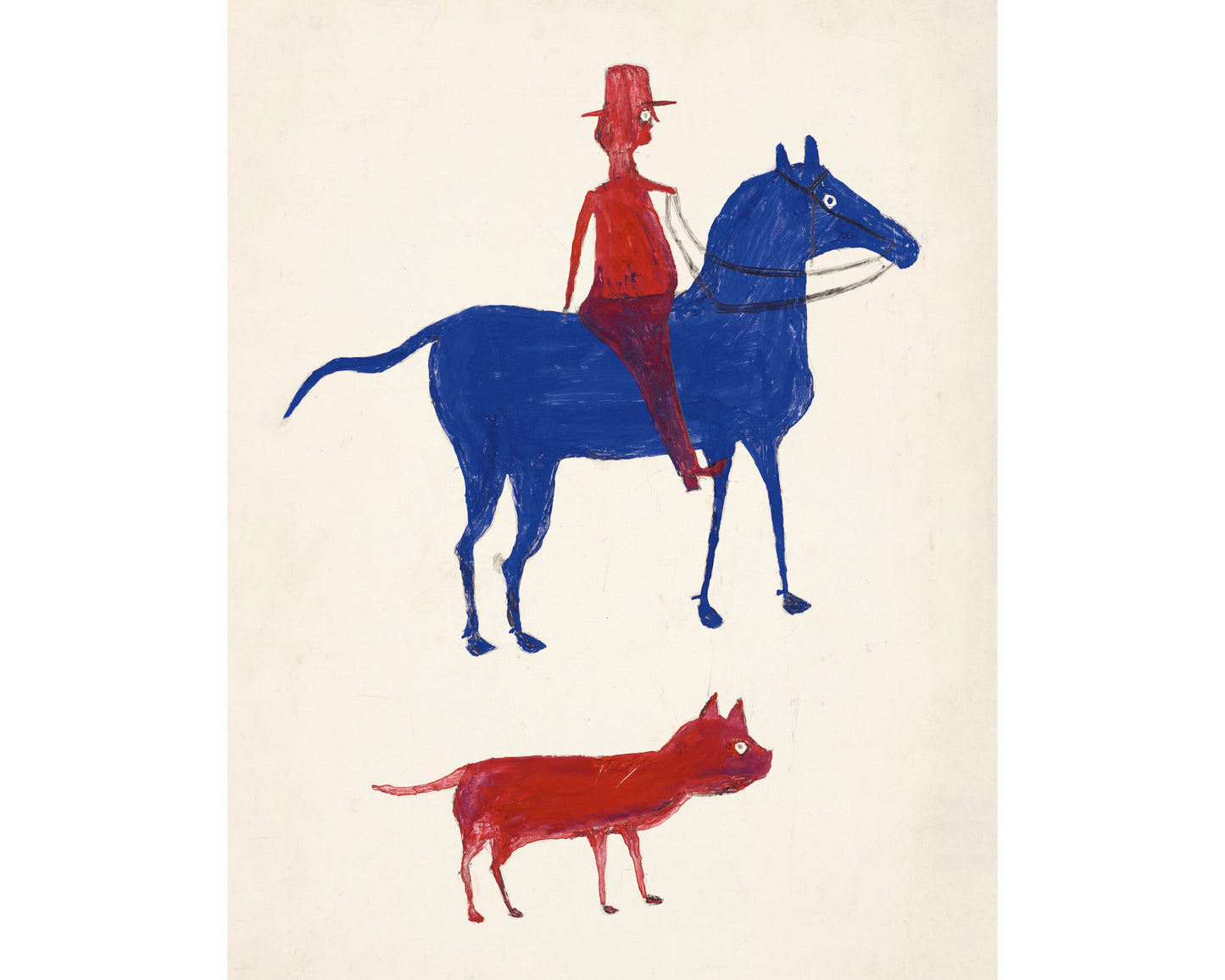 Red Man on a Blue Horse | 20th Century