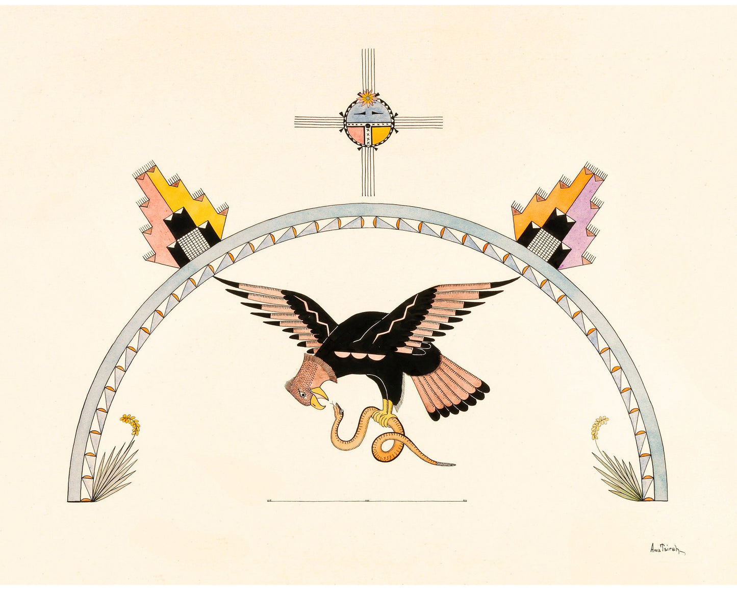 Eagle with Snake | 1925