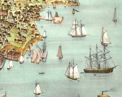 Map of San Francisco | 1878