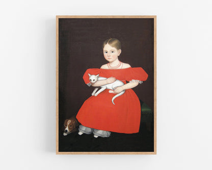 Girl in a Red Dress | 1830
