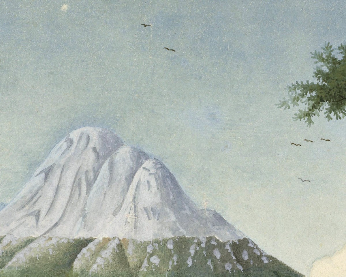 Tropical Landscape with Mountain | 18th Century