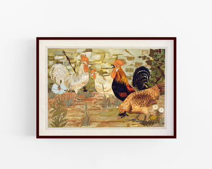 Roosters and Hens | 1897
