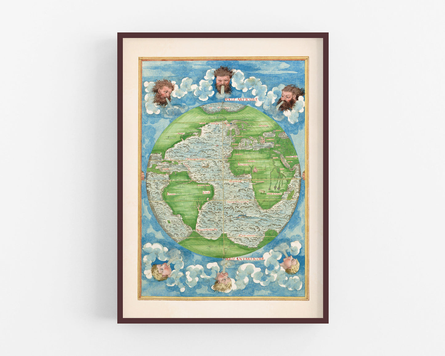 Map of the Winds | 1555