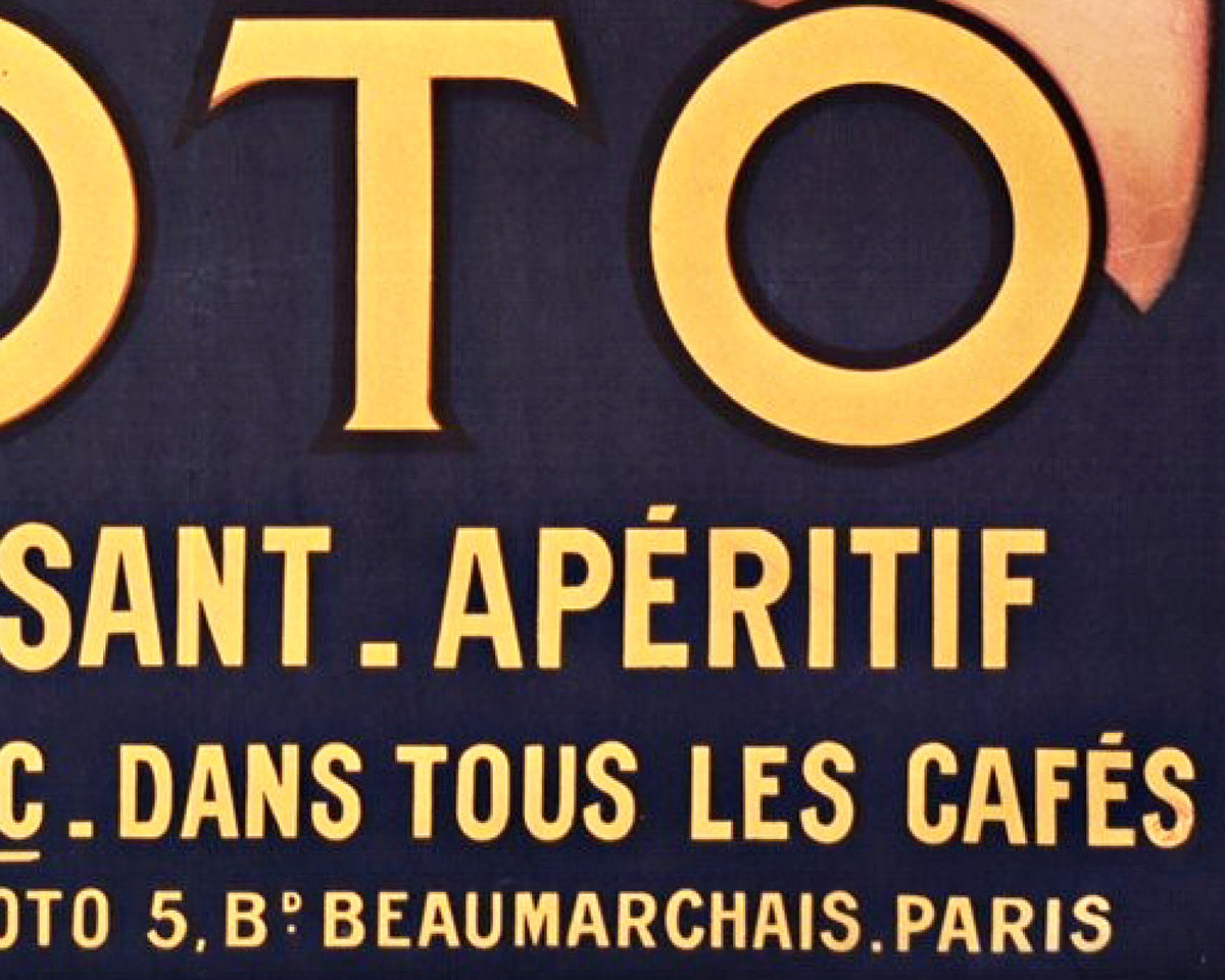 French Wine Aperitif Advertisement | 1910