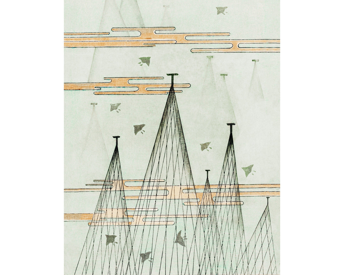 Skyscape with Birds | 1893