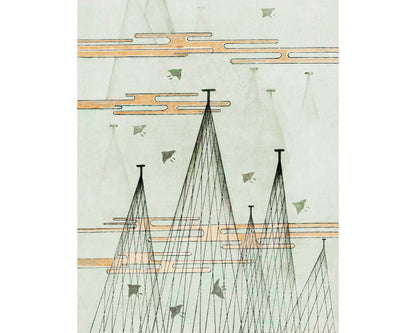 Skyscape with Birds | 1893