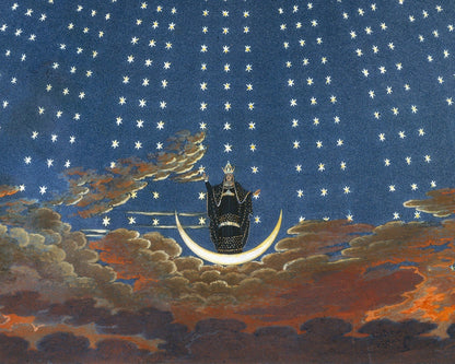 Decoration for the Opera: the Magic Flute | 1847