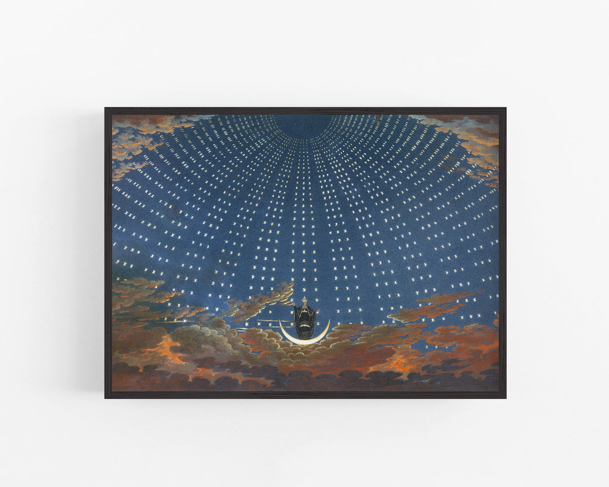 Decoration for the Opera: the Magic Flute | 1847