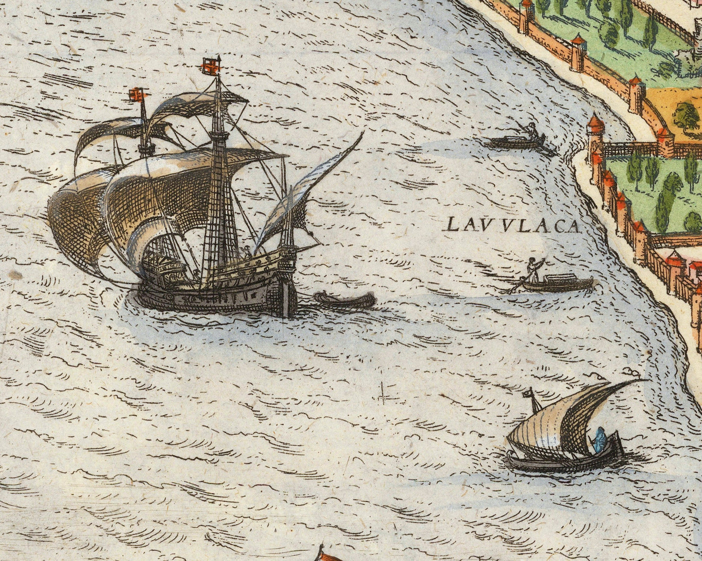 Map of Constantinople | 1660