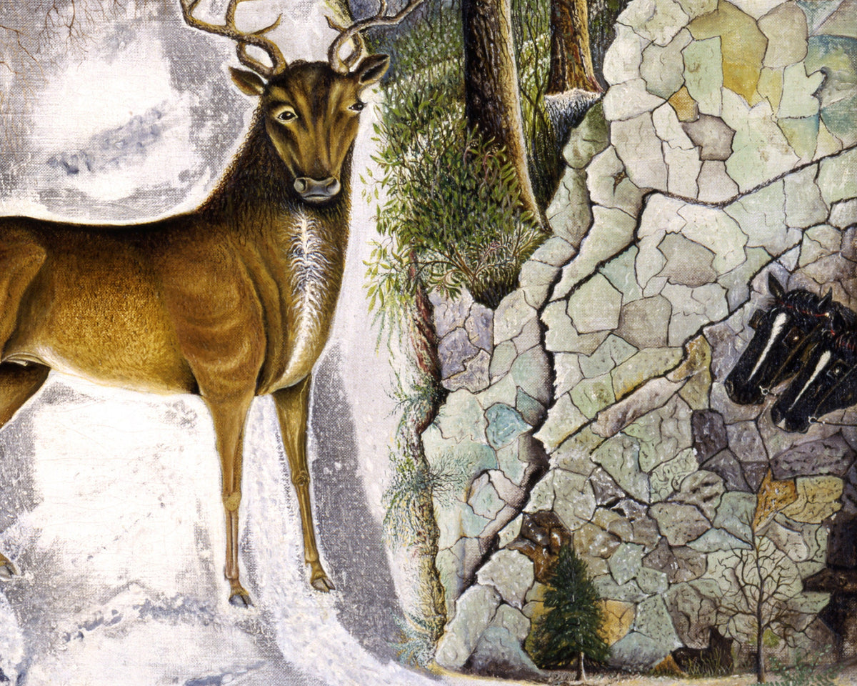 Stag at Echo Rock | 19th Century