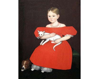 Girl in a Red Dress | 1830