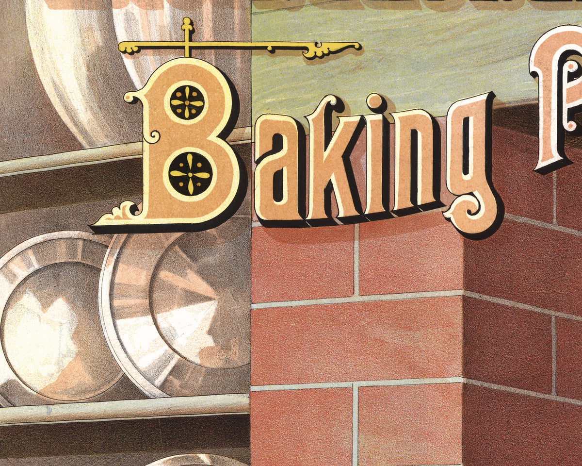 International Baking Power Advertising | 1885