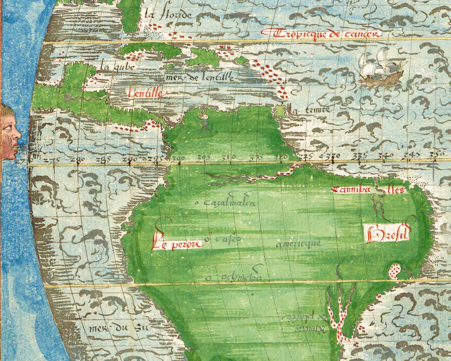 Map of the Winds | 1555
