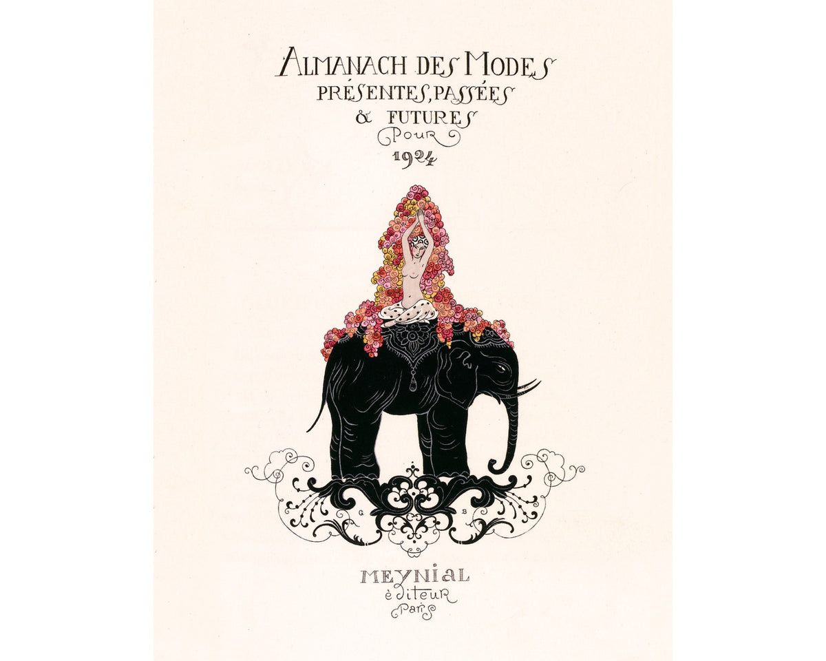 Woman on an Elephant | 1924