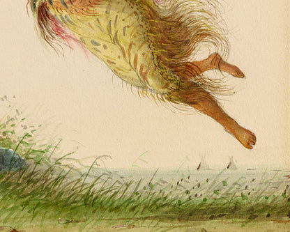 Indian Girls Swinging | 1860
