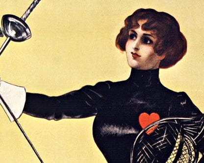 Woman in the International Fencing Competition | 1900