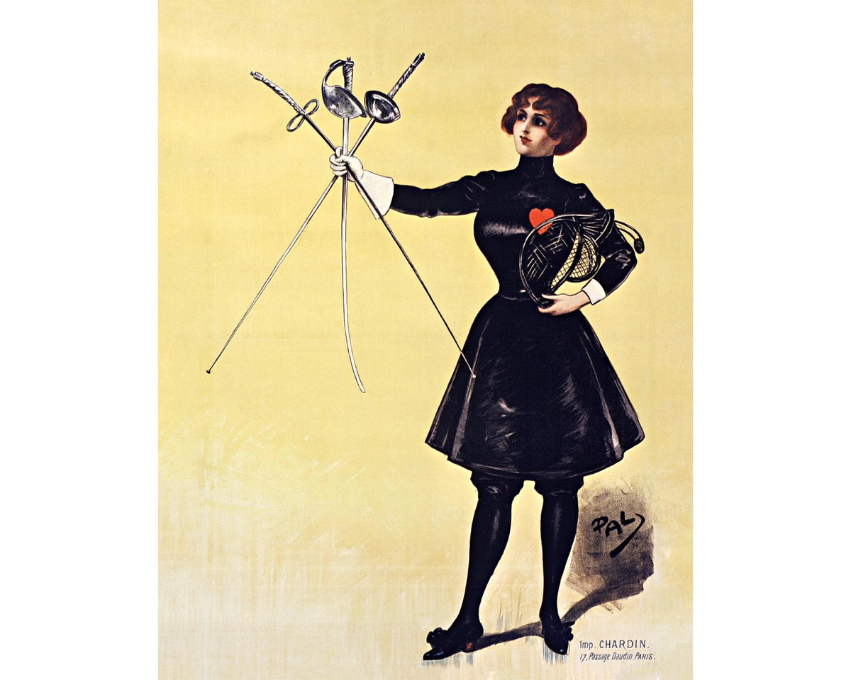 Woman in the International Fencing Competition | 1900
