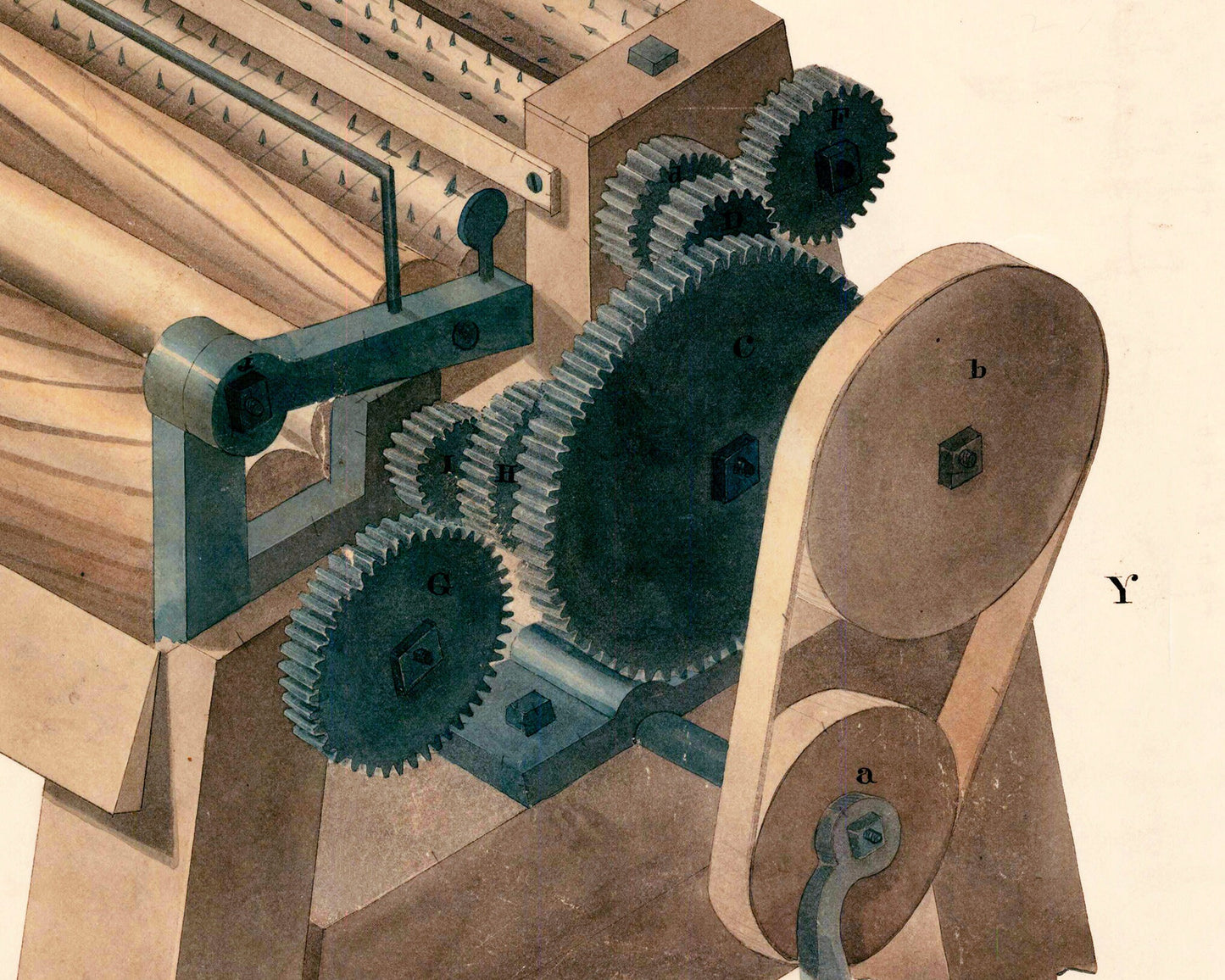 Cotton Cleaner Patent | 1827